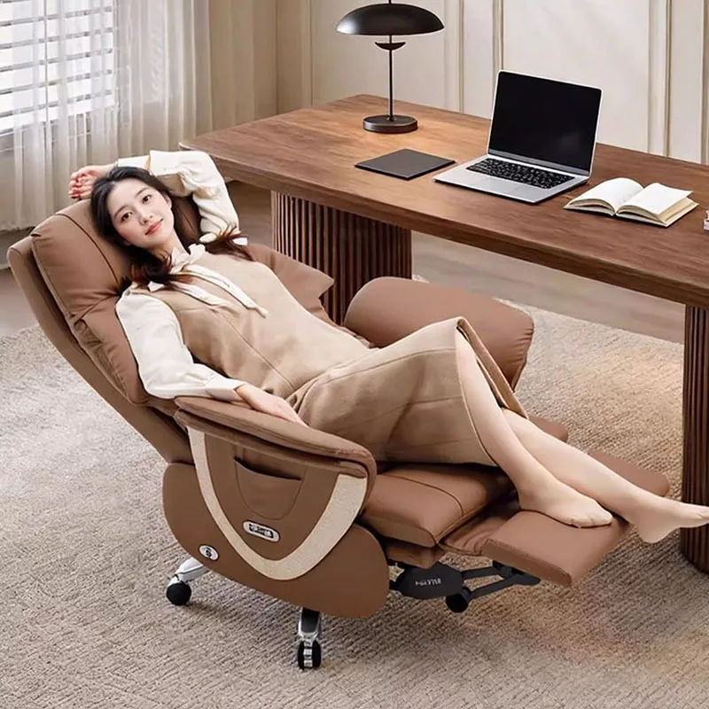 

Comfortable Luxury Executive Throne Office Chair Computer Playseat Swivel Office Chair Study Desk Silla Oficina Salon Furniture