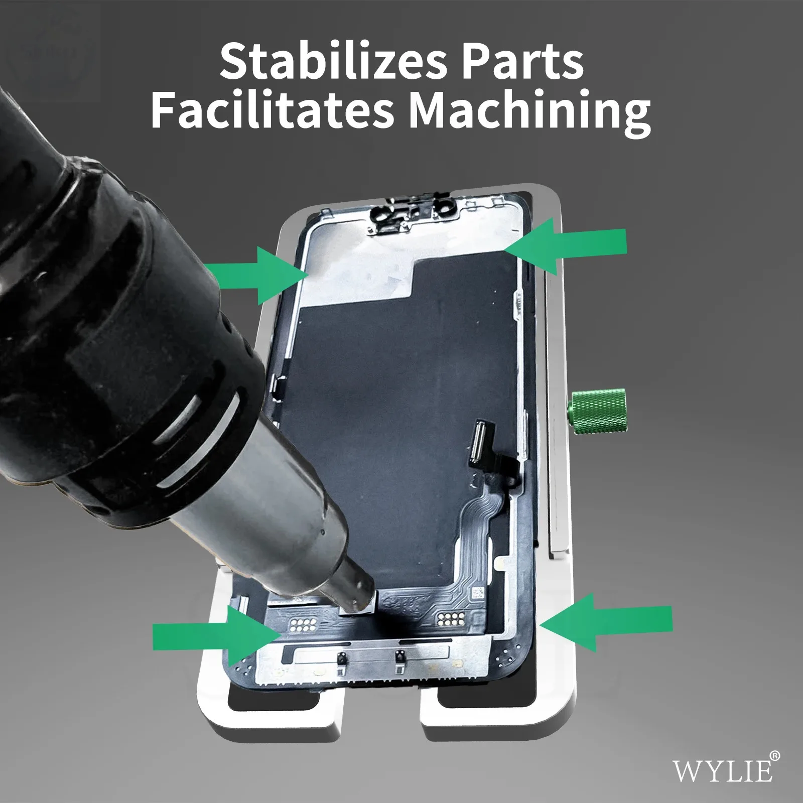 

WL-133H Phone LCD Screen Disassembly Fixture For Phone Quick Removal Repair Alloy Integrated Processing Forming Screen Repair