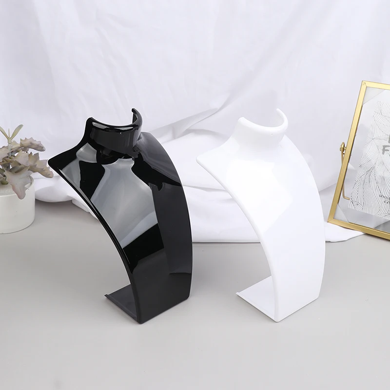 

Jewelry Display Fashion Model Necklace Mannequin Pendant Earring Showing Stand