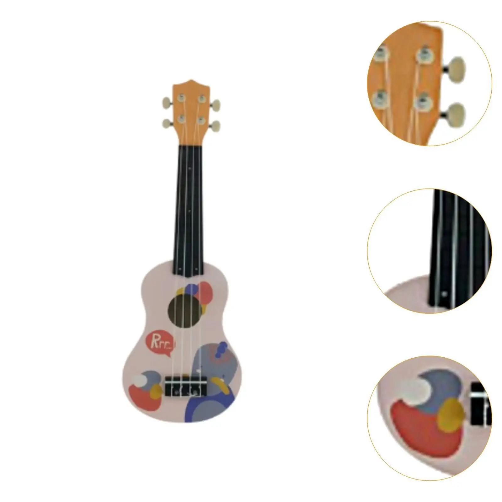 20.87'' Mini Ukulele for Children, 4 String Guitar Toy for Young Musicians