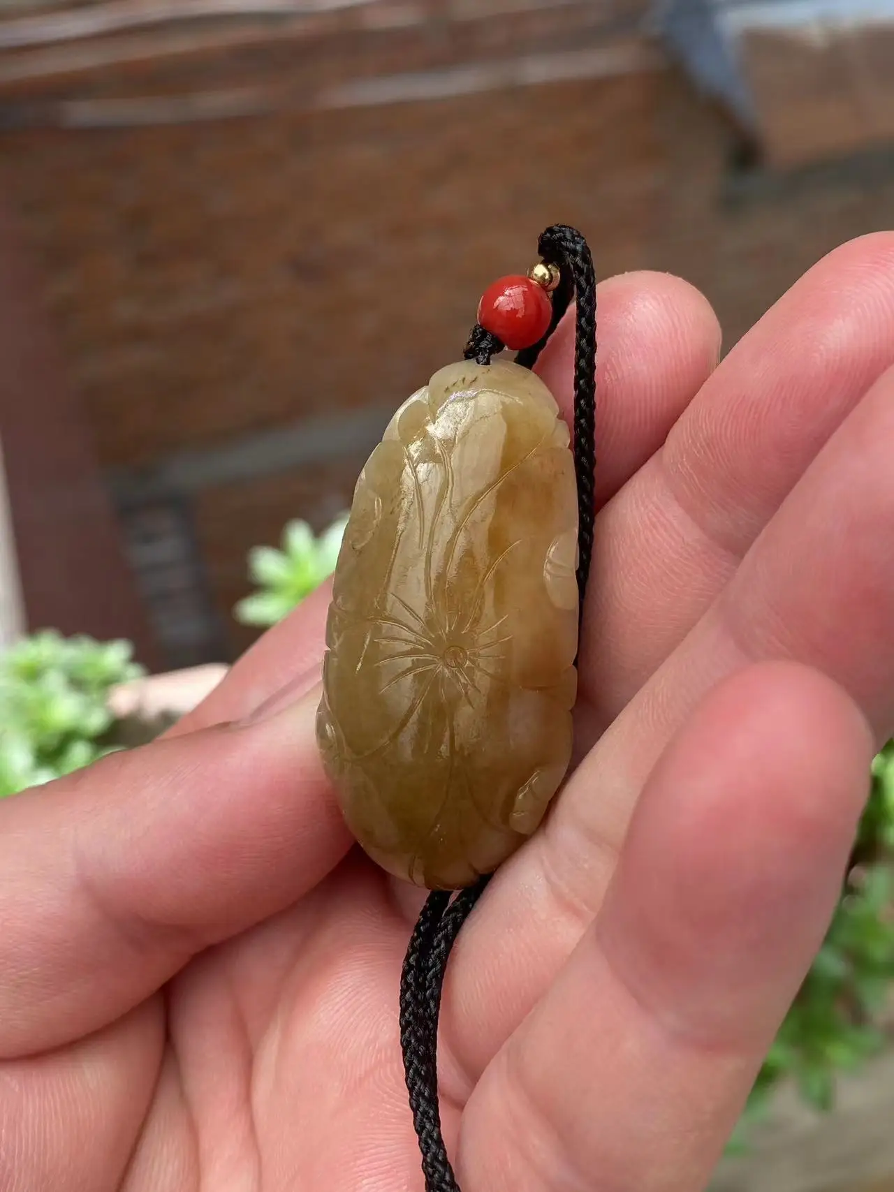 Natural 100% real yellow hetian jade pendant necklace Carving cock pendants Gifts for men and women jewelry Bless peace