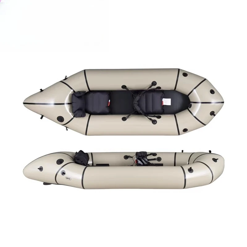 Kayak Single Double Drift Fishing Boat Ultra Light Inflatable Backpack Boat