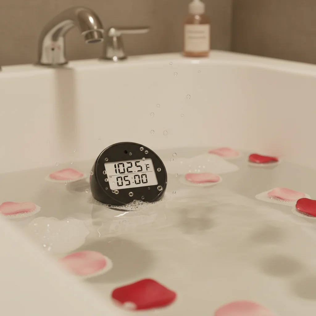 

Термометр для ванны с автоматическим таймером и сигнализацией, плавающий, для домашнего использования