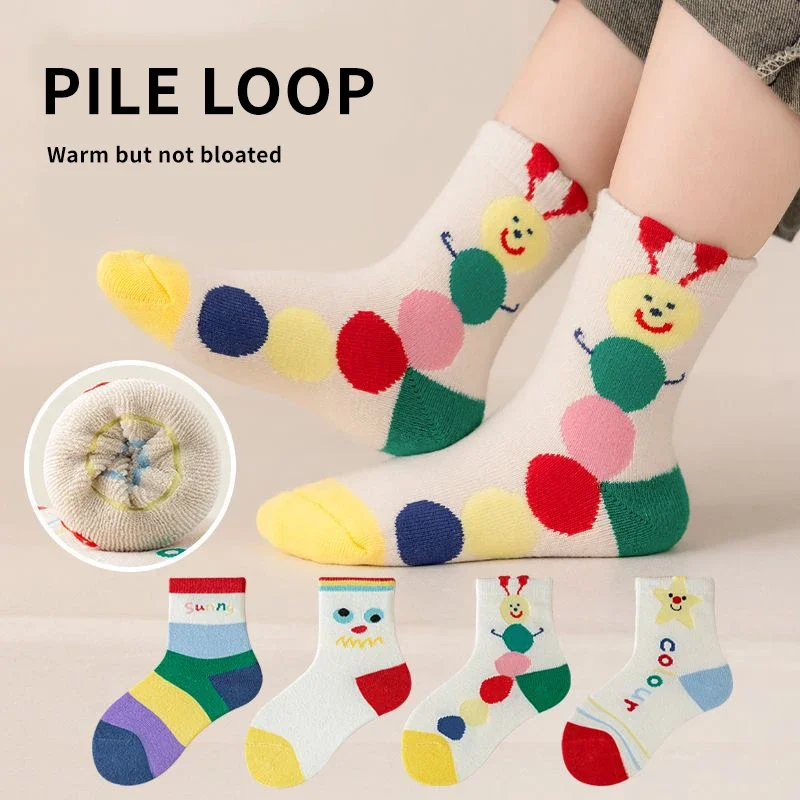 4 Pairs Winter Thic… - image