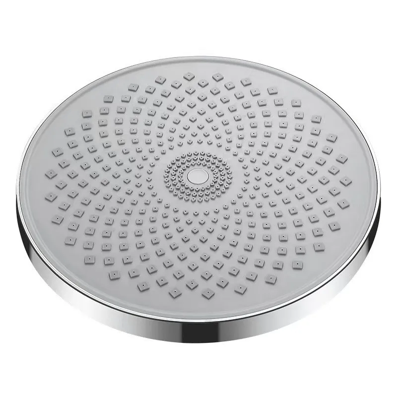 Large shower head [23CM large top spray] top spray shower with pressure boost, single shower head for bathing
