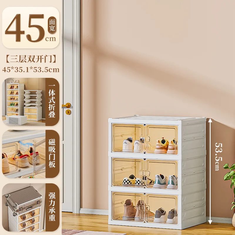Folding Nordic Designs Shoe Rack Space Saving Organizer Shelf Shoe Rack Entryway Storage Minimalist Home Furniture Accessories