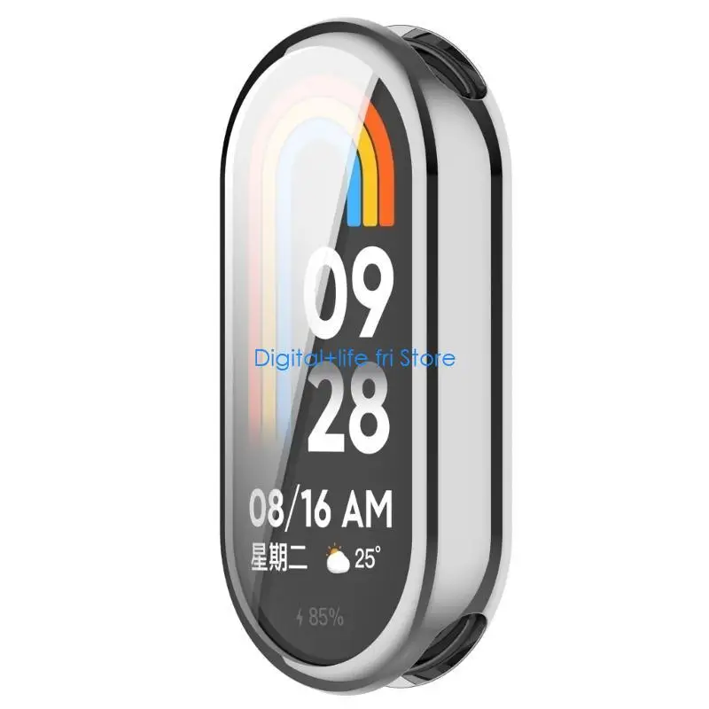 

E06D гальванический корпус Корпус умных часов Покрытие для часов Защитное покрытие для часов Health Band 9/9NFC