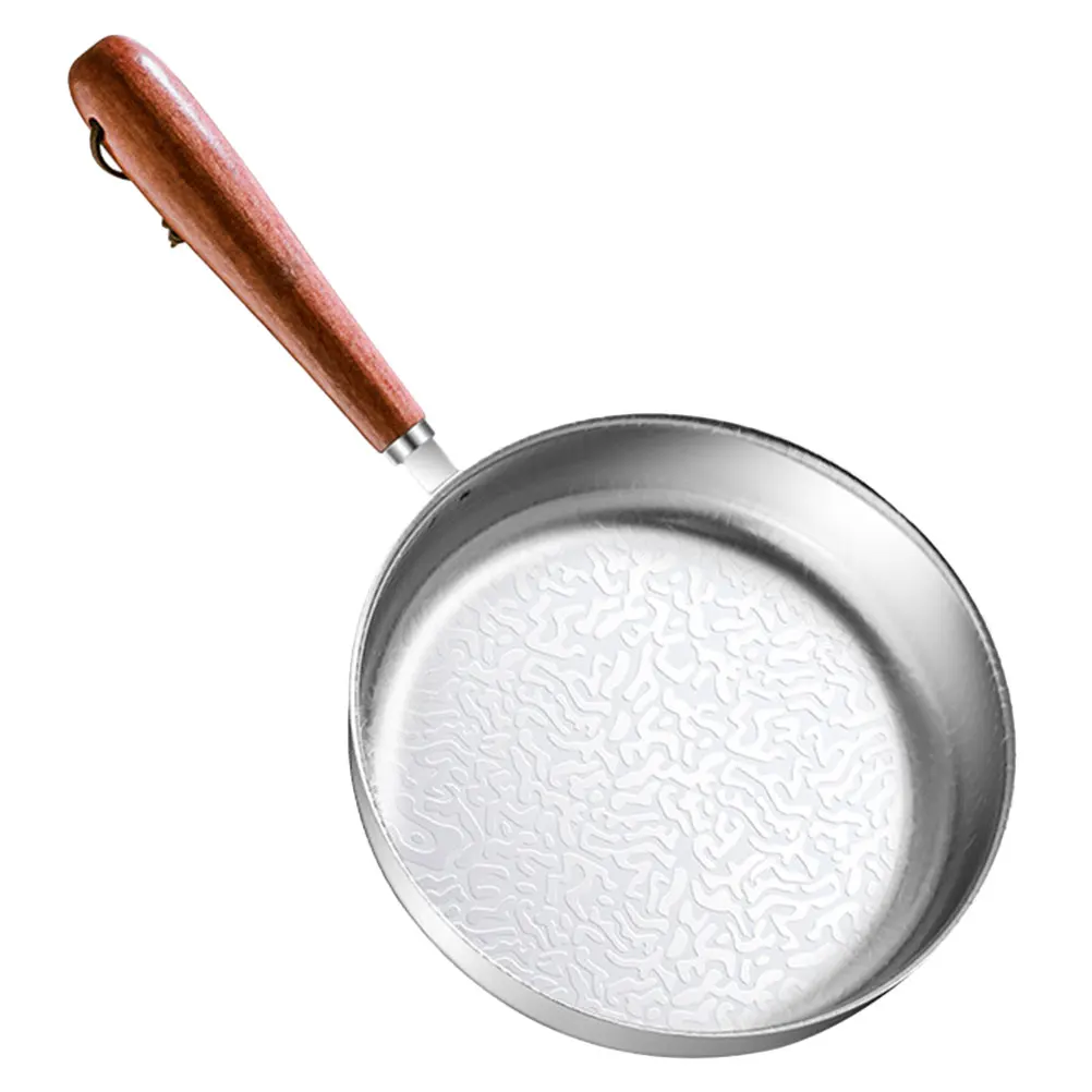

Mini Frying Stainless Steel Egg Butter Warmer Sauce Pot Fried Egg Pan Spout Small Fry Milk Deep Fryer Melting Cook