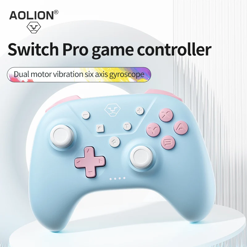 AOLION For NS Nintendo Handle Pro Wireless Bluetooth For Switch /PC/iOS/Android Multi-platform Connection