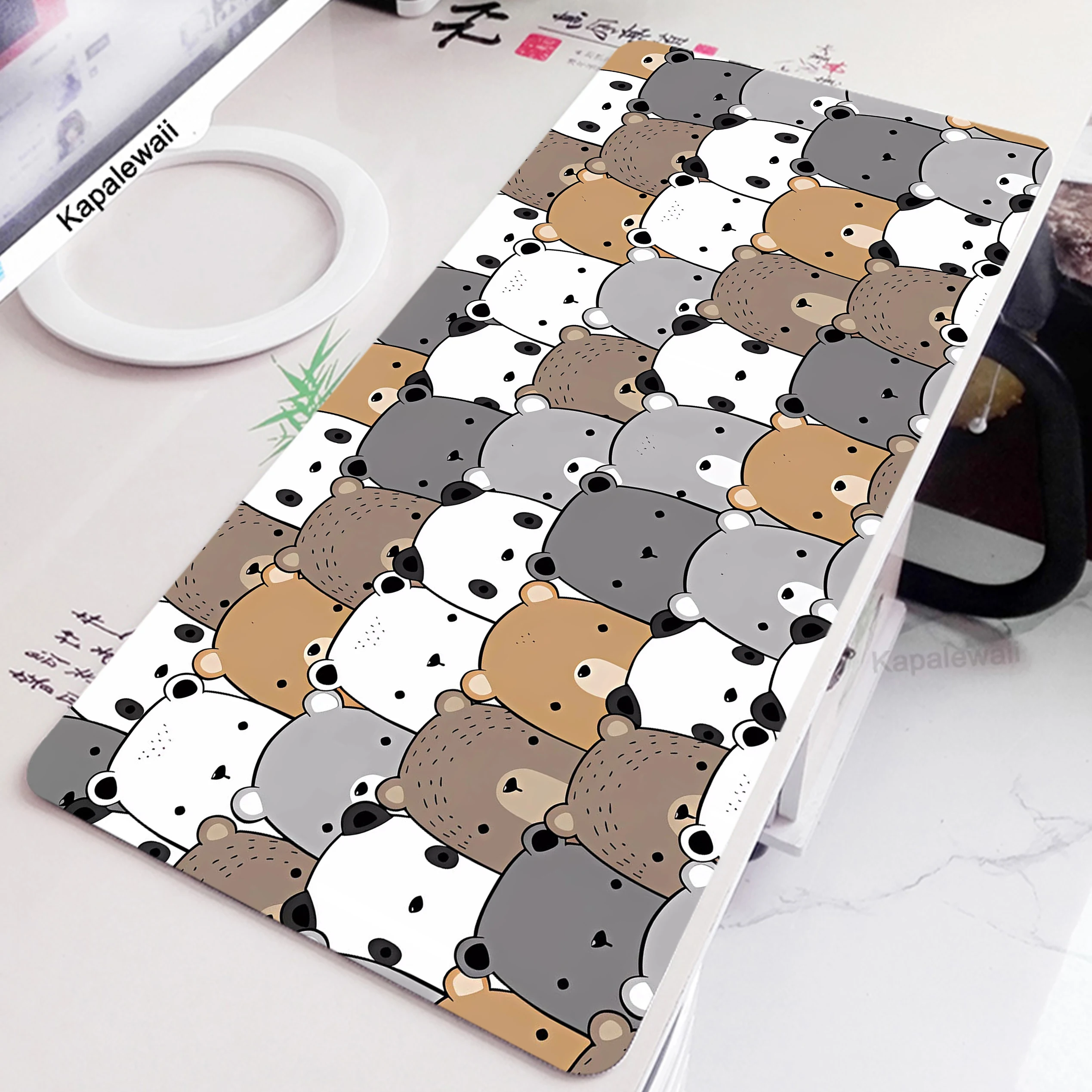 

Kawaii Mousepad Mouse Pad Gaming Mouse Mat Home Office Deskmat Computer Gamer Rubber Carpet Accessories Keyboard Pads 900x400mm