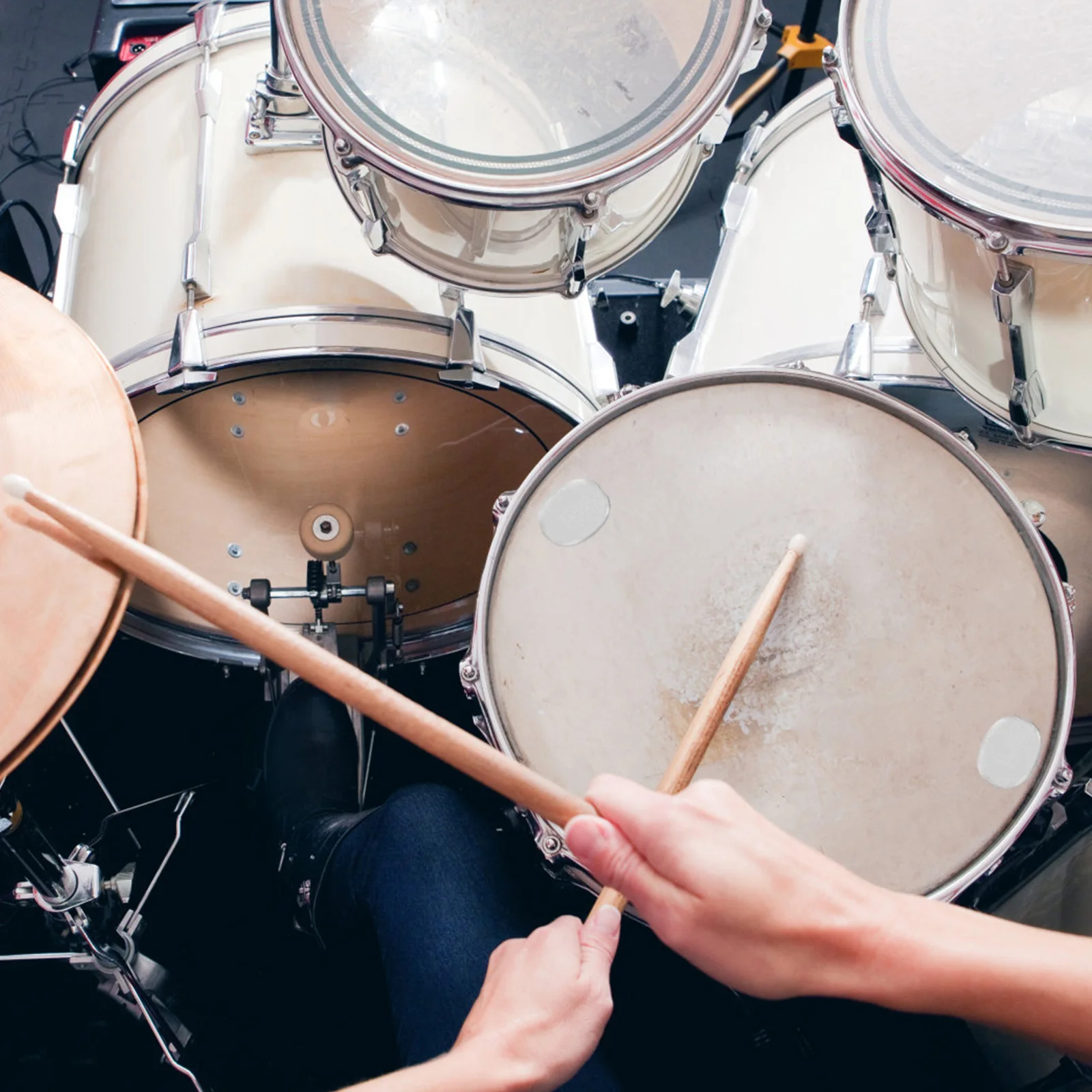 

2 Sheets Drum Dampeners Gel Pads Silicone Soft Professional Drum Dampening Pads for Vibration Reduction Silicone