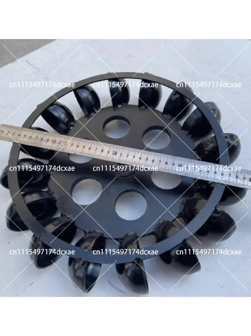 Water Turbine Generator Blades Low Speed Hydroelectric Metal Water Wheel Impeller for Flow Impact
