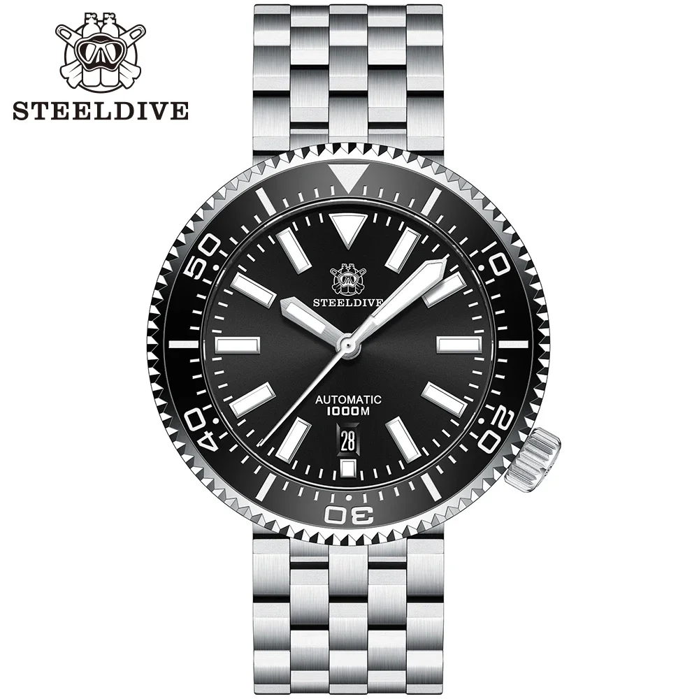 

SD1976 STEELDIVE NH35A Japan Automatic Movement 46MM Stainless Steel Sapphire 1000m Dive Watch Men OEM