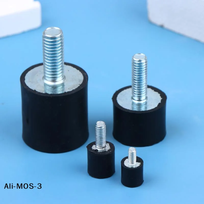 【S】4Pcs M3-M8 VD Type Internal And External Thread Shock-absorbing Rubber Shock Absorber, Silent Buffering Damping Isolator