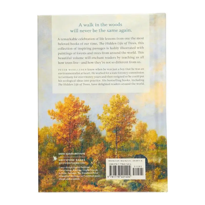 Kebijaksanaan Dari Kehidupan Tersembunyi Pohon Peter Wohlleben Greystone Books 9781778401404 Buku