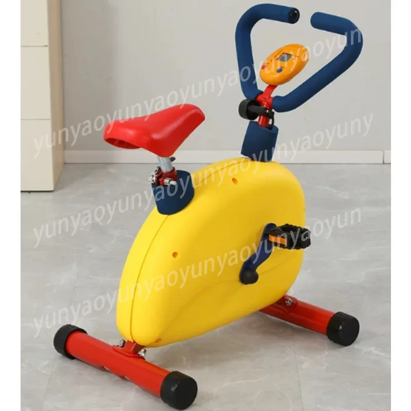 Kids Indoor Fitness Bike Treadmill Home Sensory Training Sports Equipment for Kindergarten Children Workout (64 Chars)