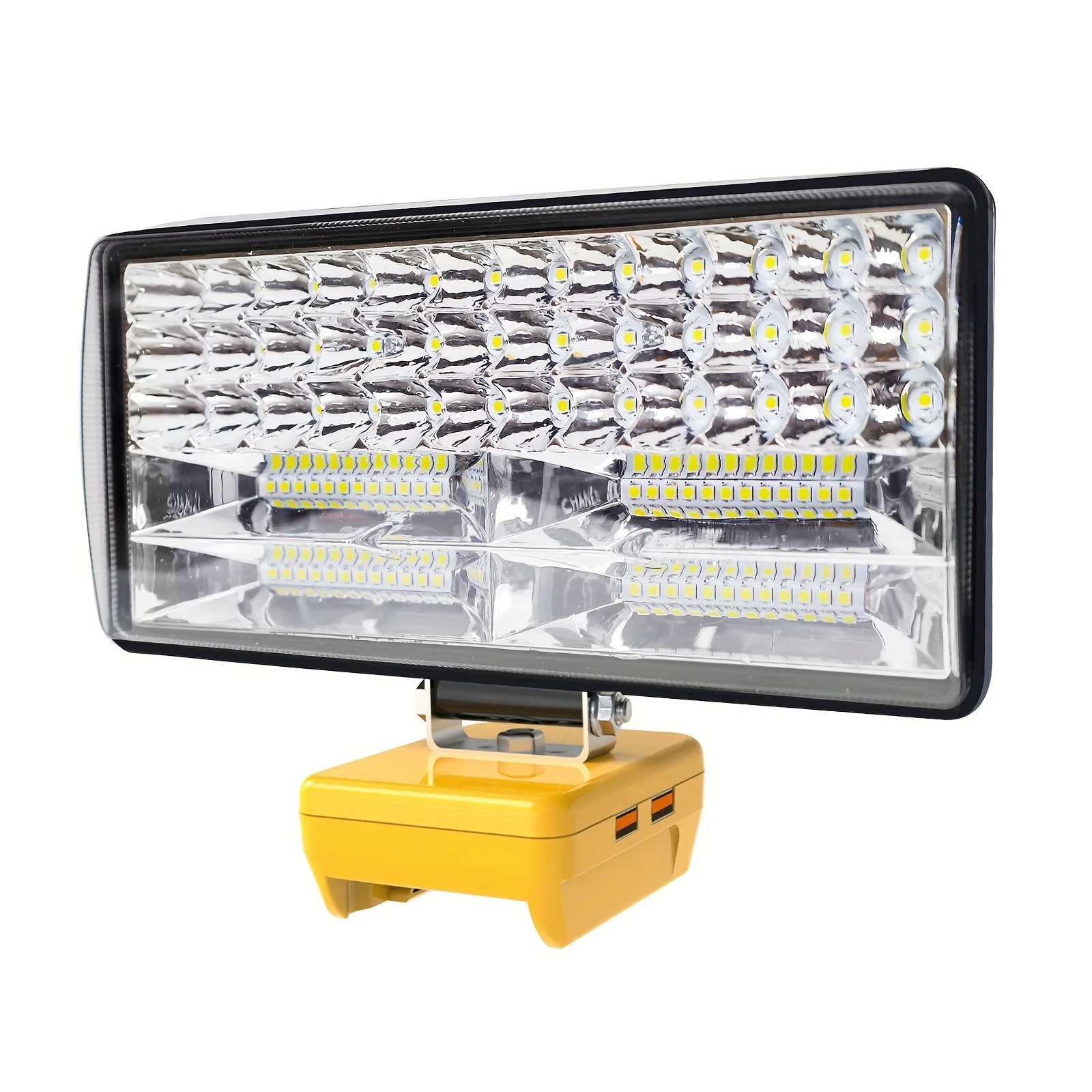 (No Batteries)Flood Work Light 84LED 5000LM for DeWalt LED 18V/20V/60V MAX Lithium Battery Light with Low Voltage Protection