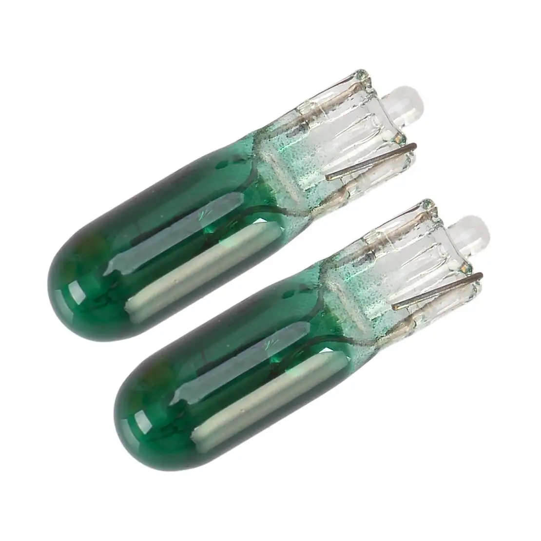 20Pcs W2W T5 Green Car Dash Dashboard Light Panel Gauge Halogen Lamp Bulbs Accessories 12V