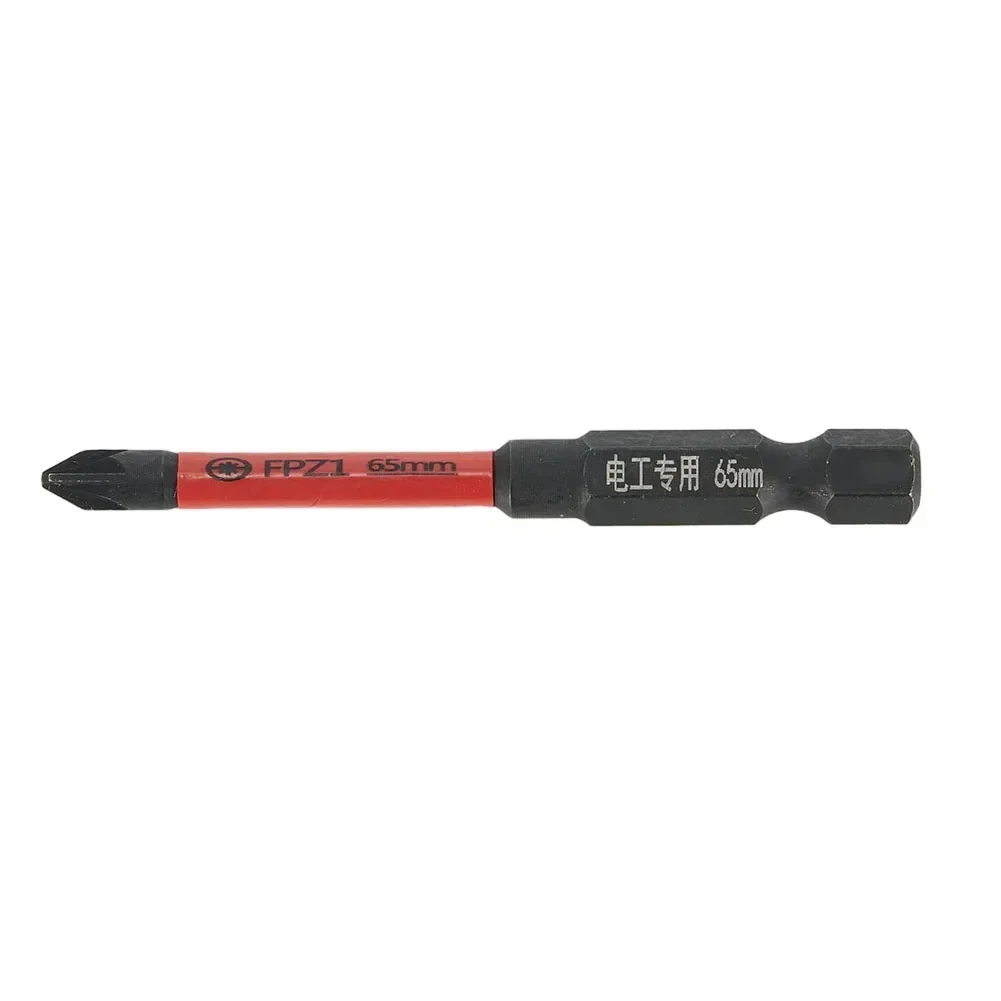 High Quality Screwdriver Bit Repair Tools Rustproof Slotted Alloy Steel Cross Electrician FPZ1 FPZ2 FPZ3 HRC63 °