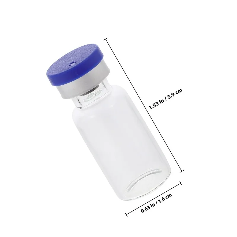 20/50/100Pcs Mini Glass with Caps Portable 3Ml Sample Vials for Liquid Medicine Oil Perfume Toner Powder Lab Use view 5