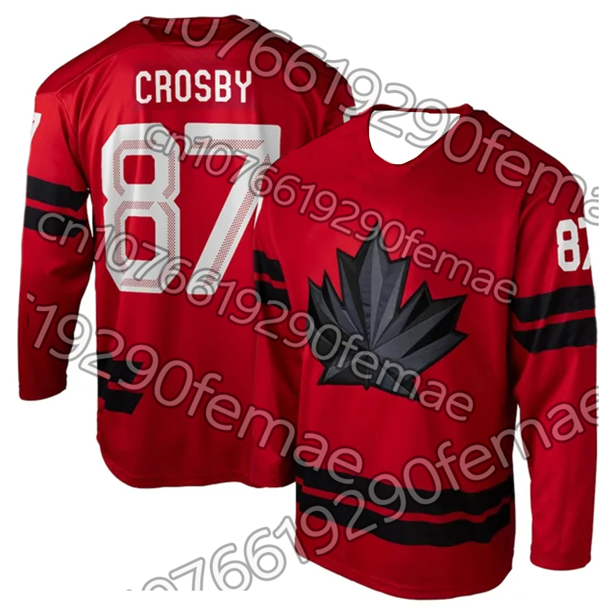 

2026 New Men's Hockey Theme Long Sleeve T-Shirt | Canadian McDavid/MacKinnon Fan Style for Casual & Sporty Wear Motorcycle