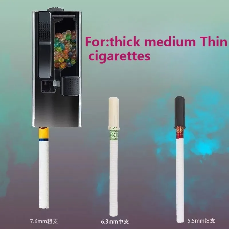 4Pcs Multi functional Explosive Bead Box Beads installation Box for Cigarettes Handy pusher box Cigarette Bursting Beads Machine