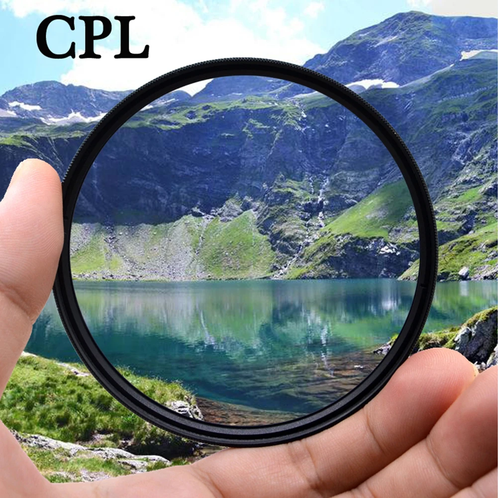 Universal Lens Filter CPL UV FLD Filter Lens Protector 52MM 58MM for Smartphone Iphone 15 14 Photography Canon Nikon Sony Camera