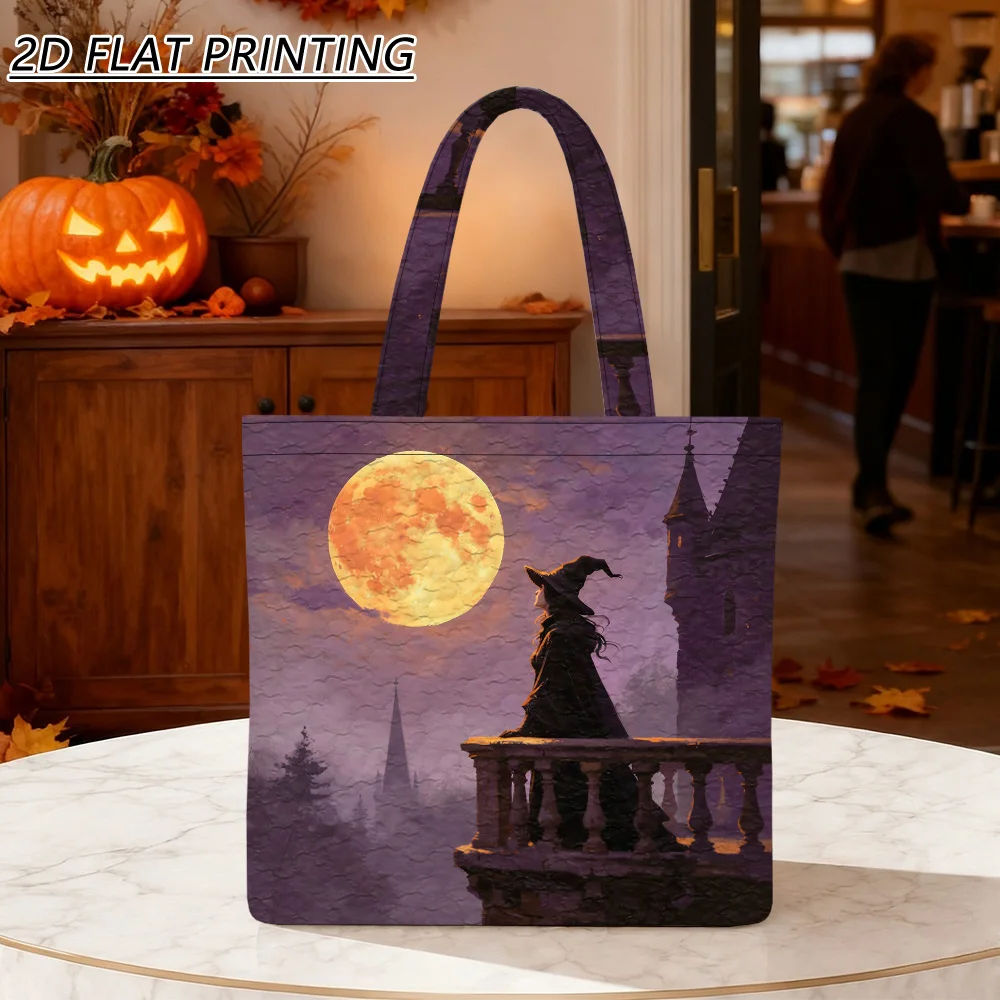1-unidade-de-bolsa-de-ombro-acolchoada-feminina-com-estampa-de-bruxa-e-lua-cheia-bolsa-multiuso-espacosa-para-halloween-ferias-e-diversao