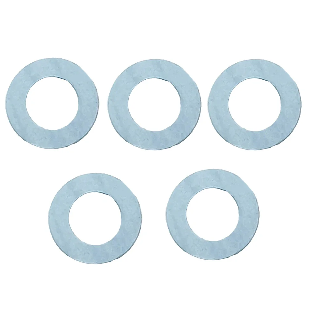 5 Pcs/Lot Thick Tow Washer Disc Plate Oil Resistant Aramid Fiberboard Force Relief Friction Plate Baitcast Reel Refit Accessory