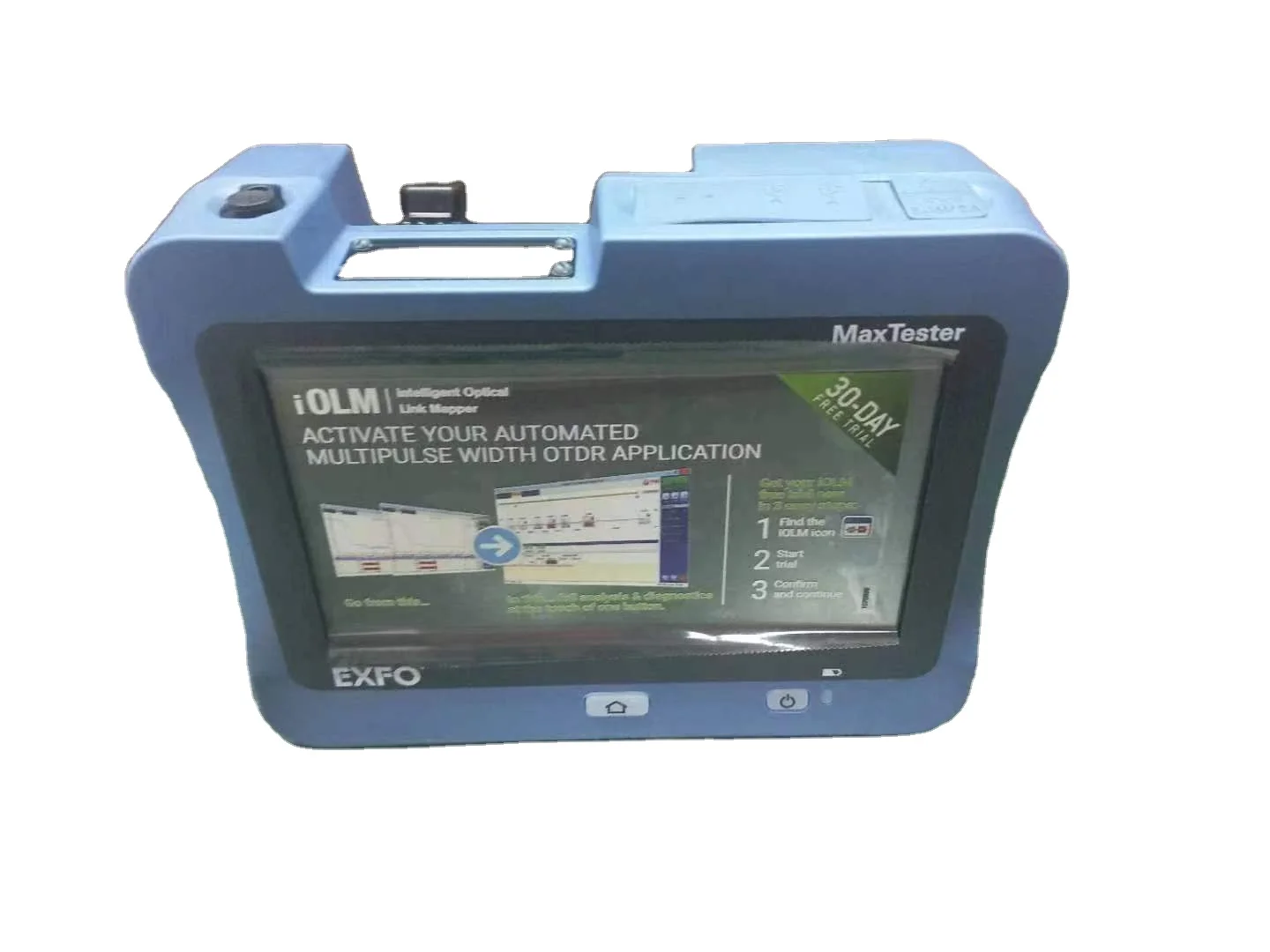 EXFO OTDR MaxTester 715B fiber optic time dormein reflectometer 1310nm 1550nm otdr meter