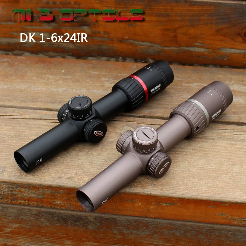 Explorer DK1-6X24IR close range hunting optical sight large field of view glass plate digital differentiation