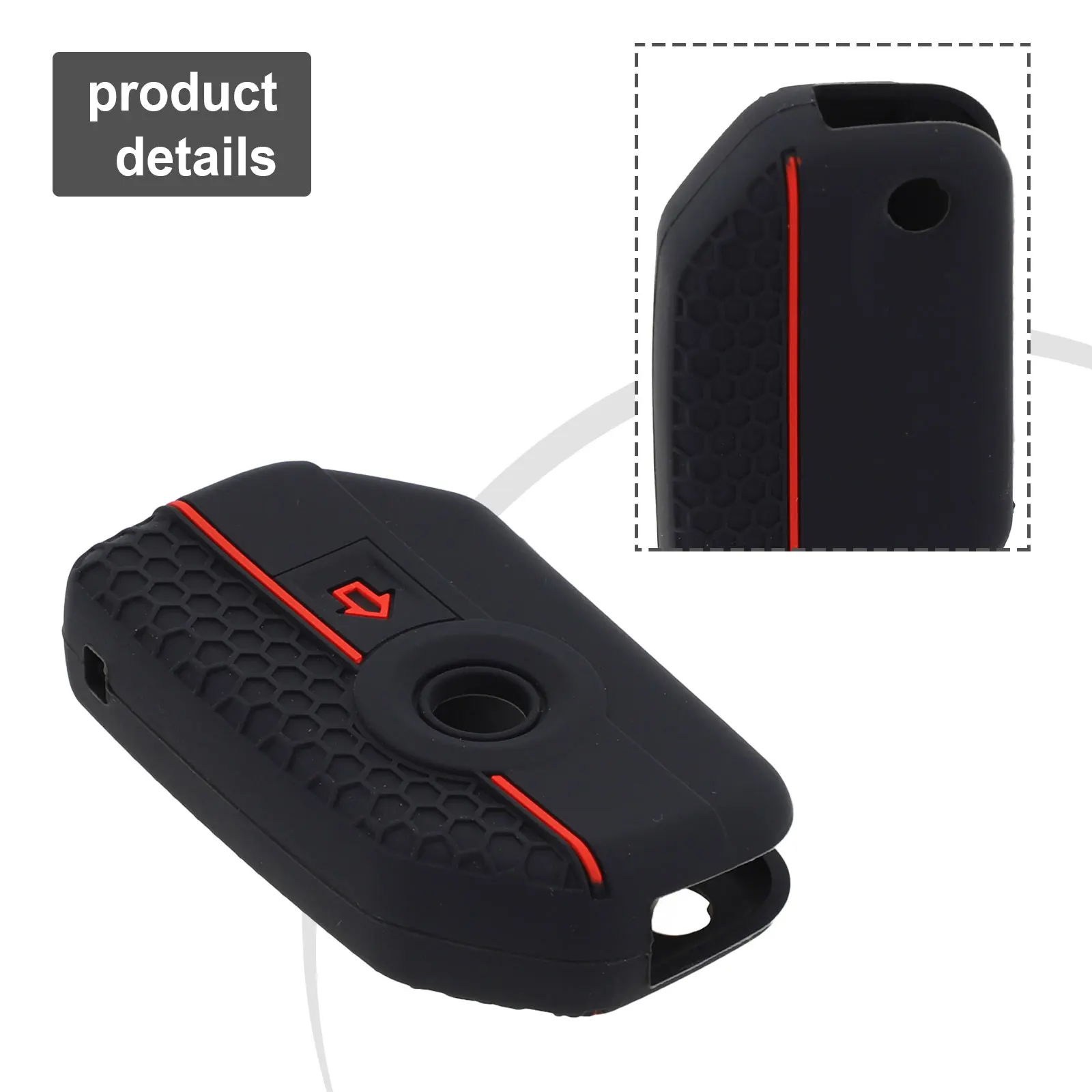Silicone Key Protector for BMW R1250GS R1200GS C400gt F750GS F850GS K1600B K1600GT R1200RS R1200RT F900R F900XR Motorcycle Keys