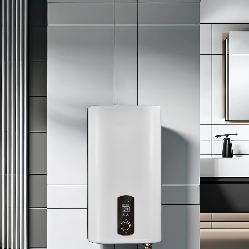 تخزين كتلة المياه الحرارية الموفرة للطاقة 100 لتر سخان مياه كهربي سريع للمنزل والفندق #4