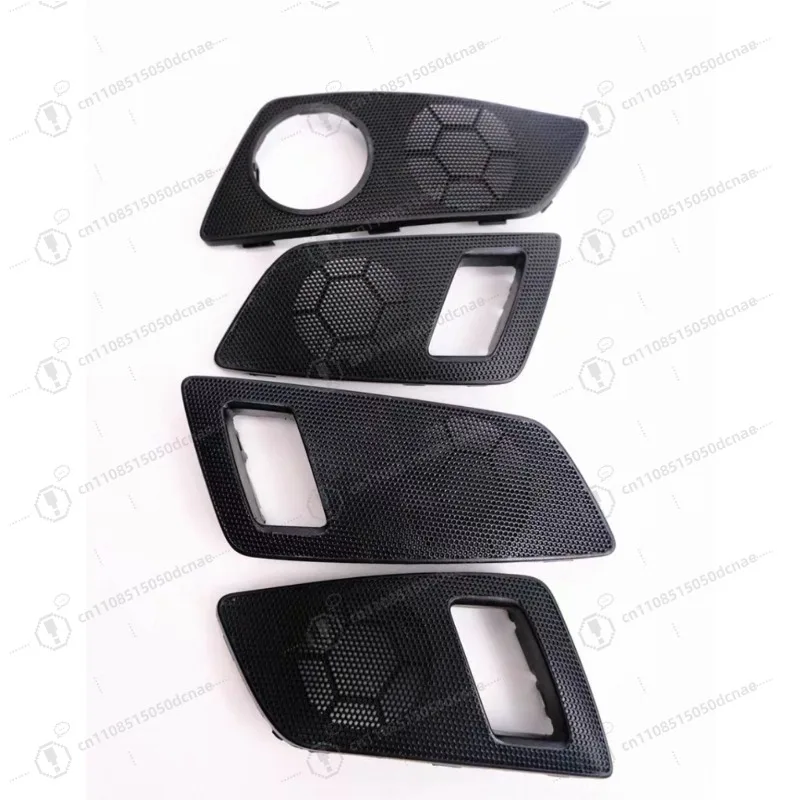 

1pc Door Tweeter Cover Inner Handle Buckle Cap Compatible With Octavia Car Interior Speaker Decor Trim