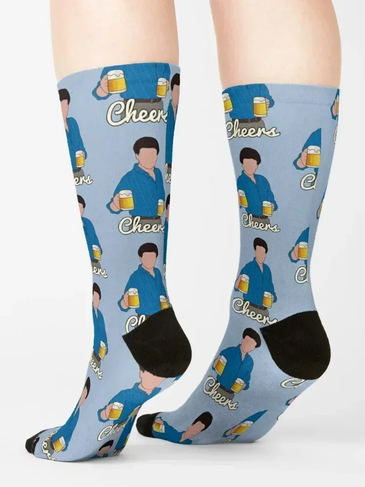 cheers Socks custom with print Antiskid soccer compression Luxury Woman Socks Men's
