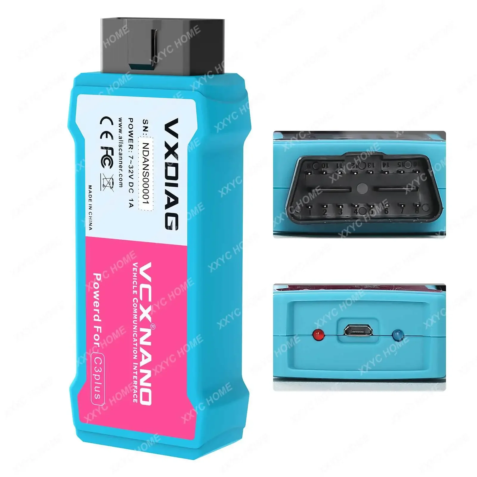 أداة تشخيص Vxdiag لـ infiniti v226 ، vcx nano ، إصدار wifi ، دعم البرمجة