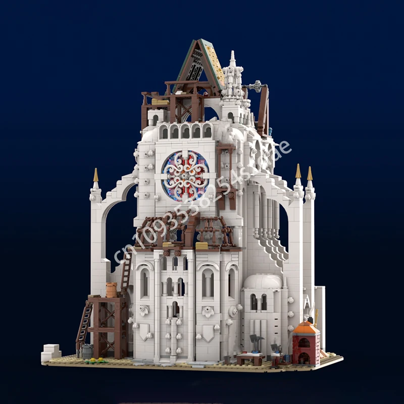 

3512pcs MOC Medieval Construction Site Castle Building Blocks Christmas toy Gift STEM Educational creative Construction Assemble