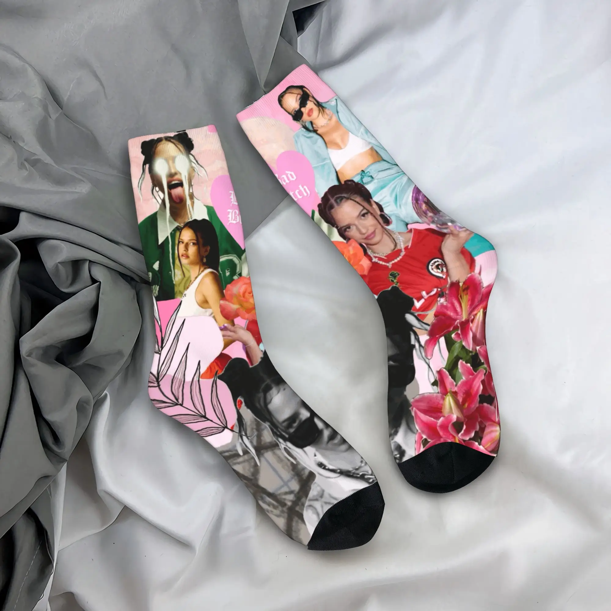 

Nina Chuba Cool Stockings Custom Leisure Socks Spring Non Slip Socks Unisex Men Running Quality Socks