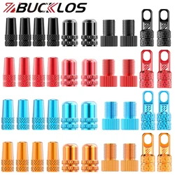BUCKLOS Bicycle Valve Core Removal Tool Aluminum Alloy Bike Presta Valve To Schrader Valves Adapter Bicycle Tire Valves Cap