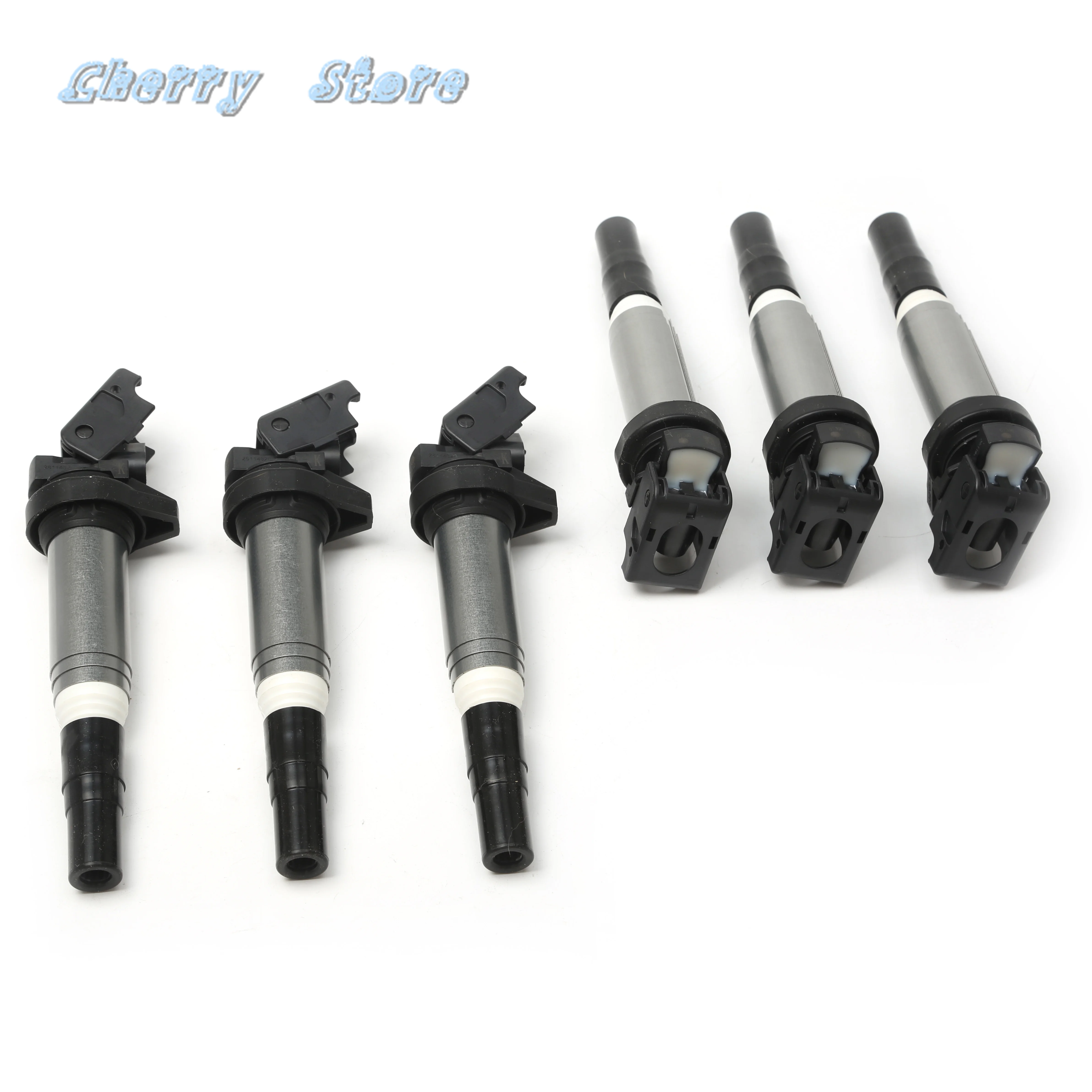 6PCS Car Ignition Coils Set For BMW 325 i N52 B25 A 525 xi 2005-2007 Z4 Roadster xDrive 30 i N55 B30 A 12137594937 L530251A2