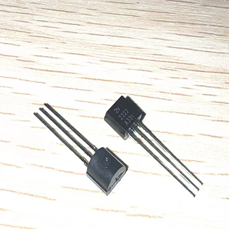 Brand new original 2N2222A 2N2222 direct insertion transistor package TO92 NPN low-power transistor