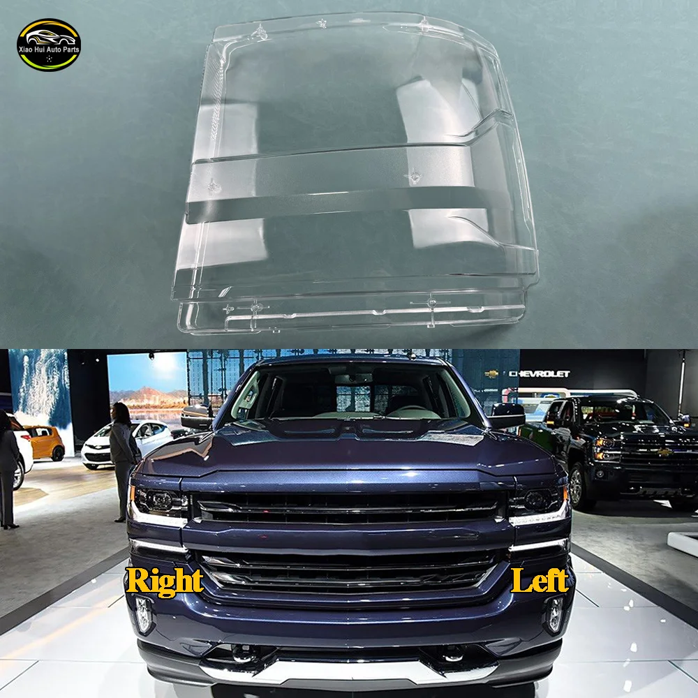 

Headlamp Housing Transparent Mask Cover Headlight Shell Plexiglass Replace Original Lens For Chevrolet 2016 2017 2018 Silverado