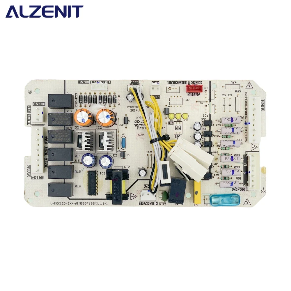 

New For Midea Air Conditioner Control Board V-KOK120-SXX-A PCB 17127000000960 Replace KFR-75LW/E-30 Conditioning Parts