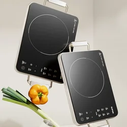 SUPOR New Ultra-Thin Induction Cooker Dual-Ring Temperature Control 2200W High Power Electric Stove C22-CS06 220V