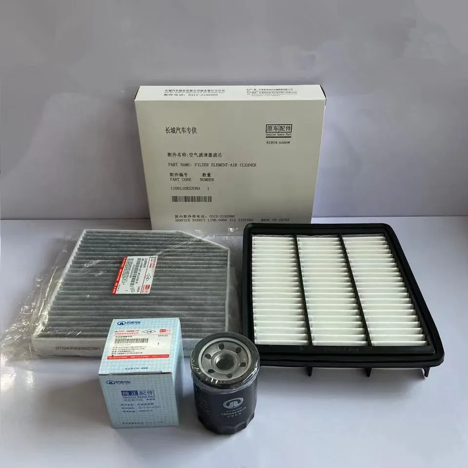 Filter set for 2014-2018  Great Wall Haval Hover H2 1.5T  air filter cabin filter oil filter