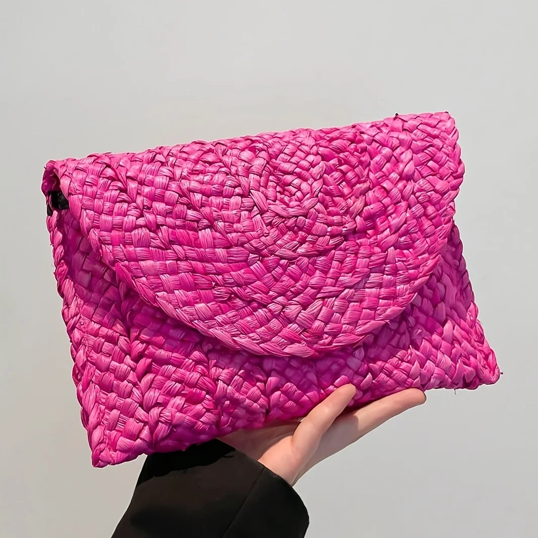 

Summer vacation handbag, evening party handbag, stylish large purse for ladies, suitable for vacation trips and daily commutes