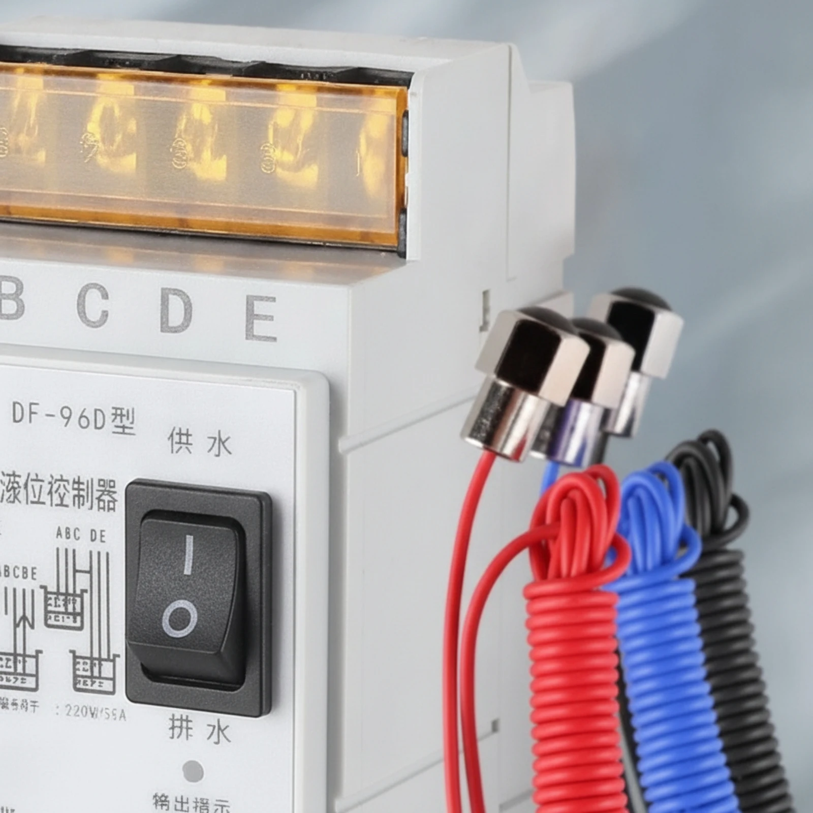 水位制御モジュール、自動水位スイッチモジュール、電気工事士向け、屋上貯水槽用。
