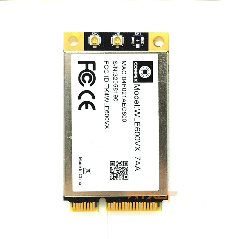 WLE600VX 7AA QCA9882 2.4G/5G wifi 5 2×2 MIMO Dual Band Selectable Module 802.11ac wifi card PK QCA9880 for Linux