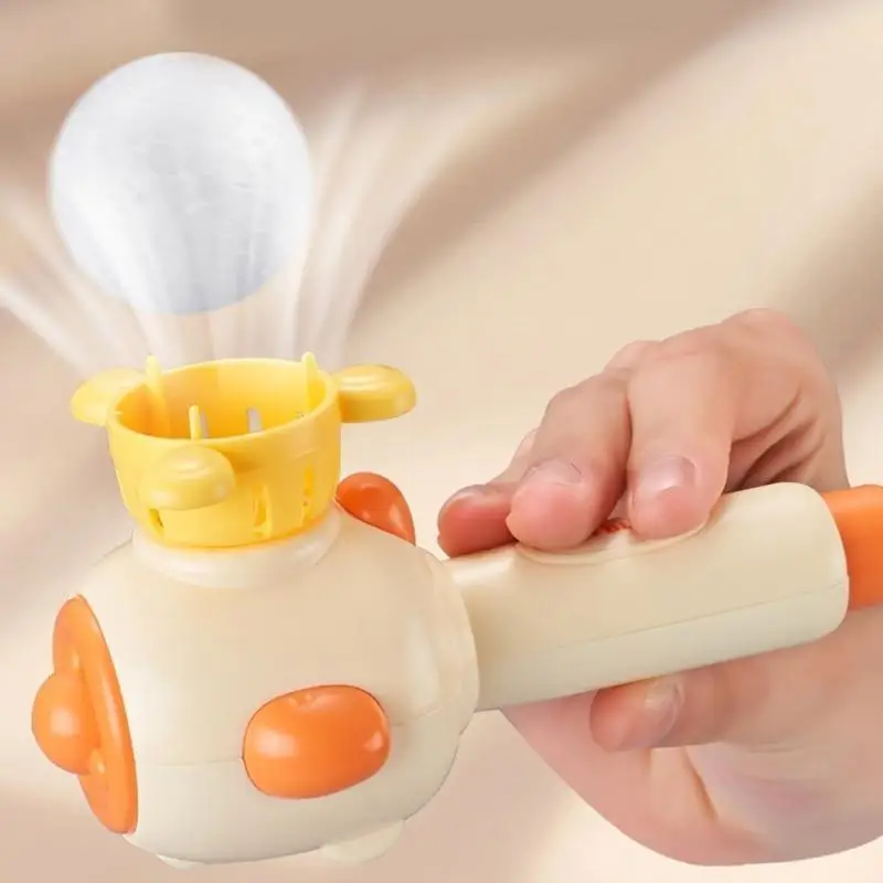 

U13F Floating Balls Toy Cartoon Blowing Balls Breath Control Children Sensory Toy