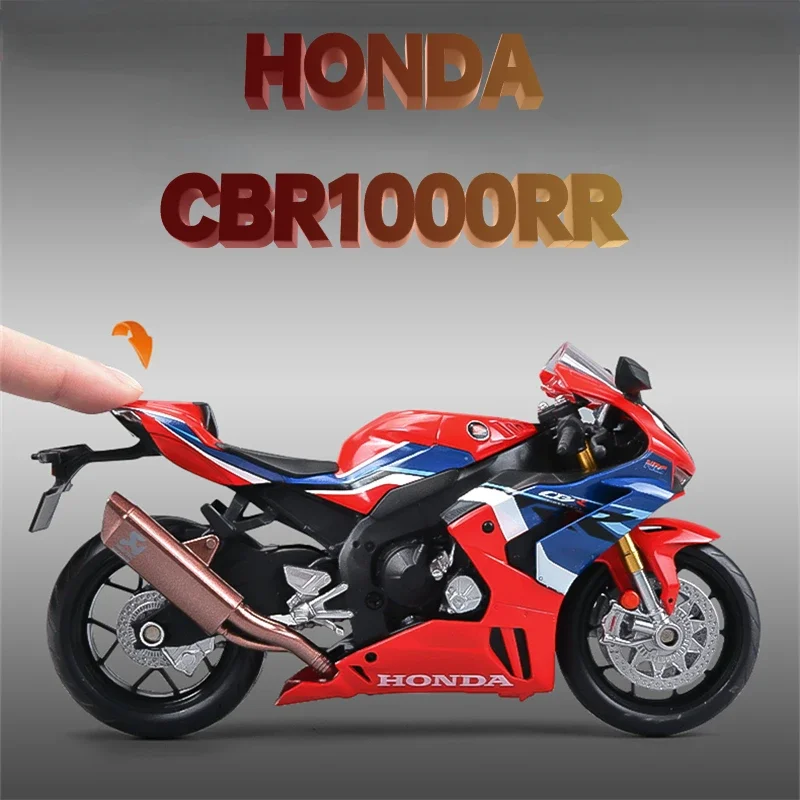 

Модель мотоцикла HONDA CBR1000RR-R Fire Blade из сплава 1:12, Модель гоночного мотоцикла со звуком и фотографией